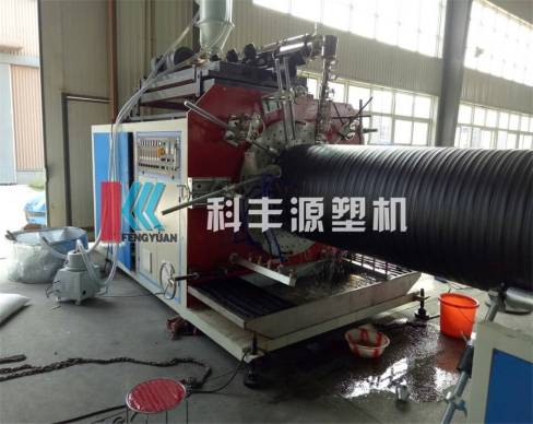 塑钢中空壁管生产线